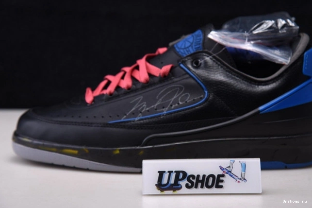2 Retro Blue Jordan DJ4375-004 O-W SP Air Low Black 0119